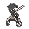 Baby Stroller VIOLA+ADAPTERS with cover BLACK Diamond